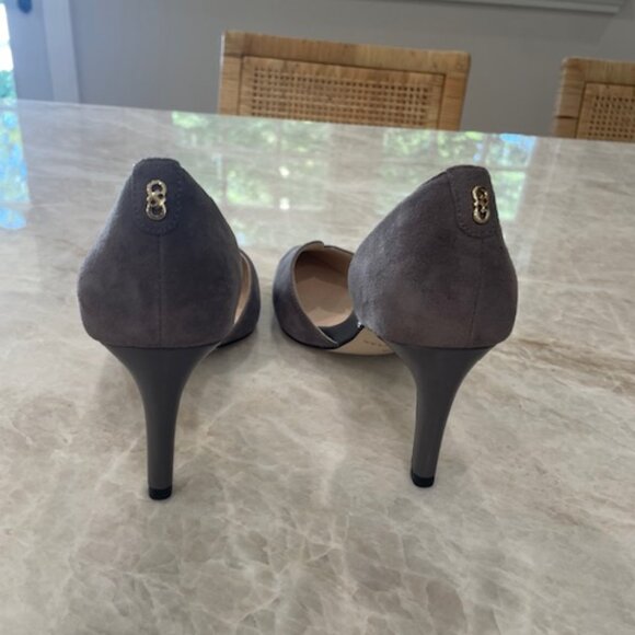 Cole Haan Josette Pump in Stormcloud Suede, Size 6.5 - Picture 3 of 7